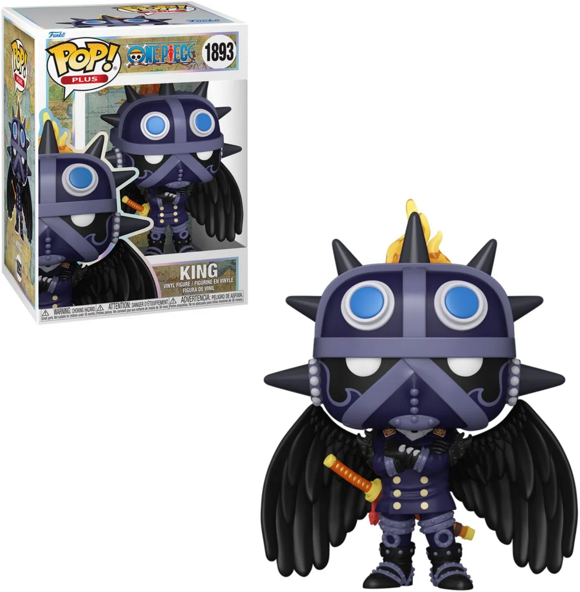 Funko One Piece King Pop! Vinylfiguur - 0889698838085