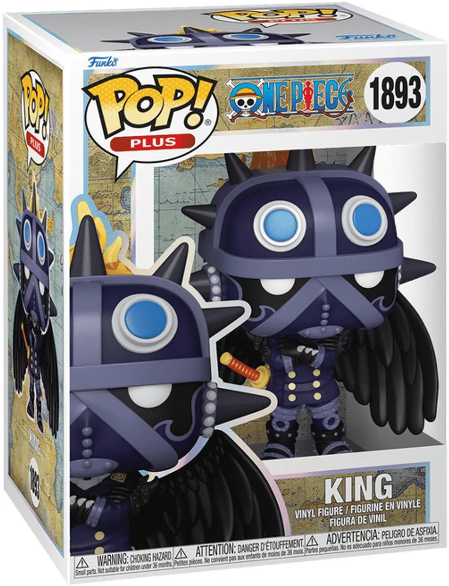 Funko One Piece King Pop! Vinylfiguur - 0889698838085