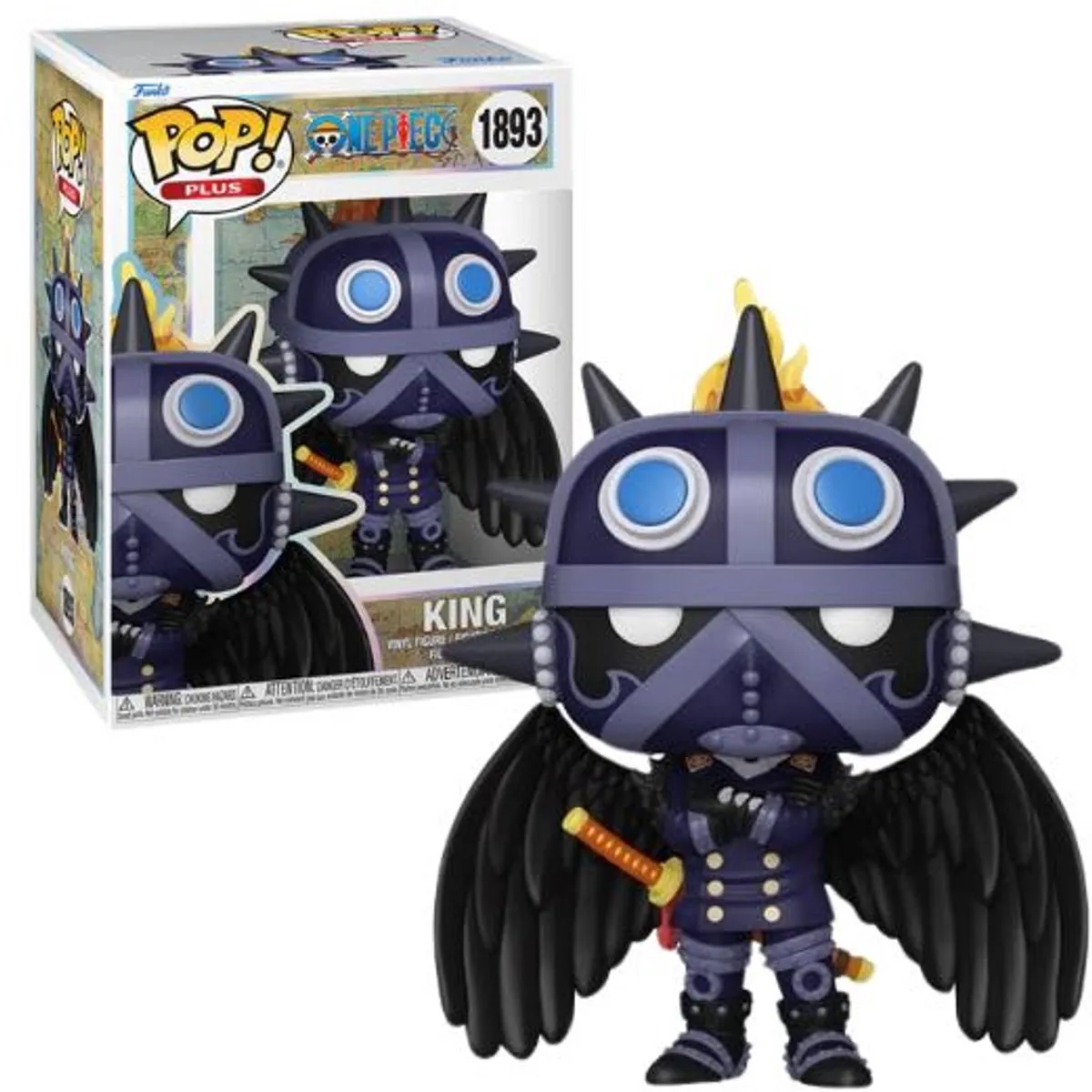 Funko One Piece King Pop! Vinylfiguur - 0889698838085