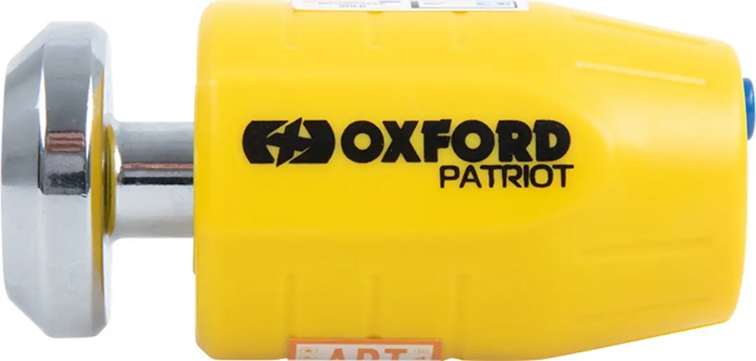 Oxford ART 4 gekeurd schijfremslot met 14mm pin en ophangbeugel