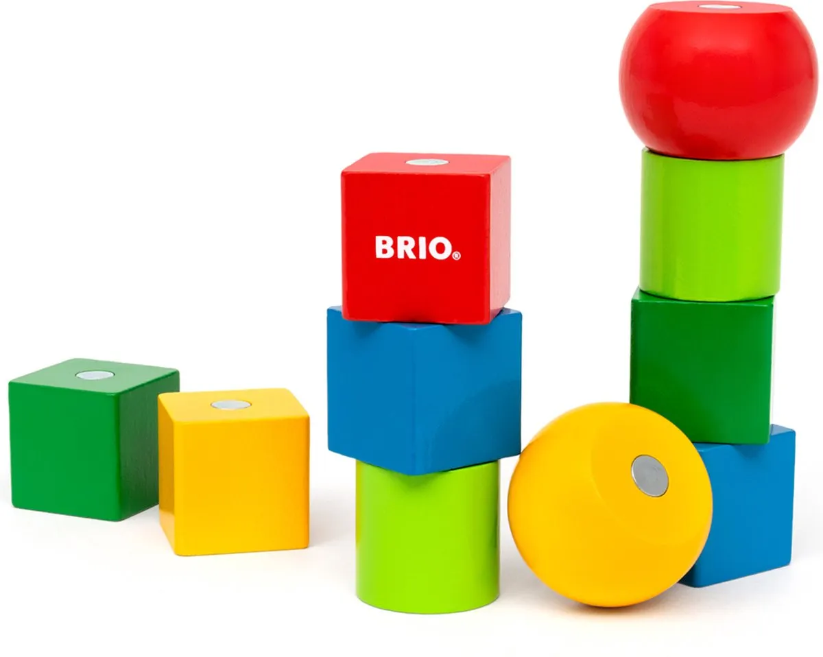 Ravensburger BRIO 30435 Houten Magneten Blokken - Meerkleurig - afbeelding 6 van 6