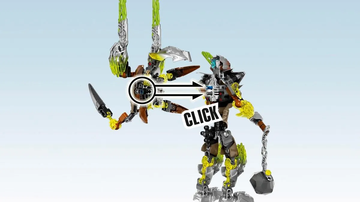 LEGO Bionicle Pohatu 71306 - 90 Stukken - Groen - afbeelding 6 van 6
