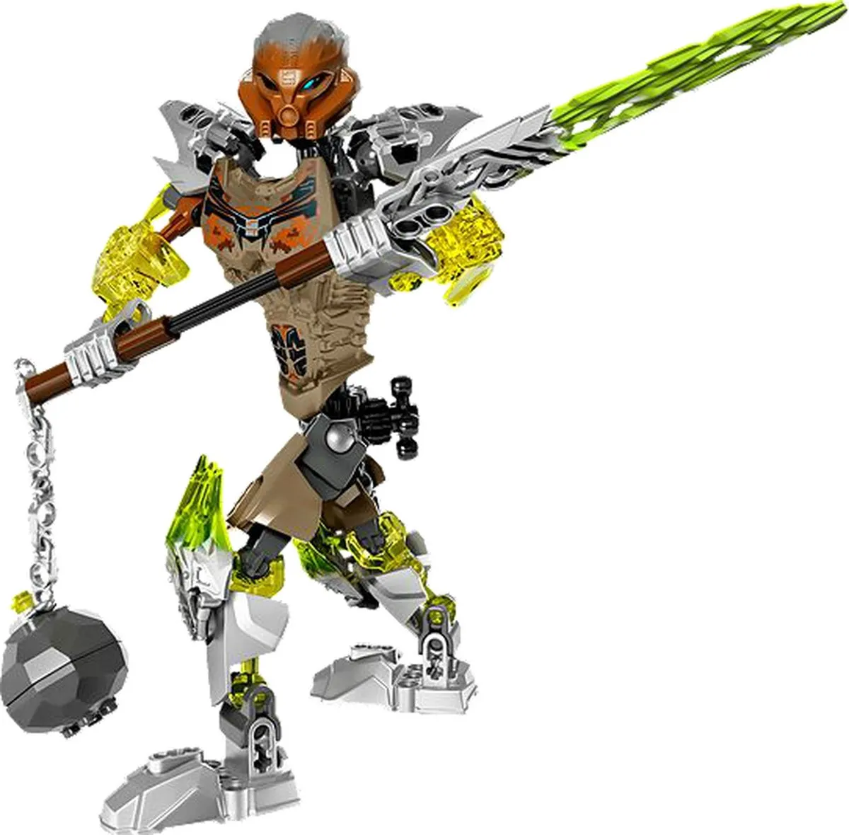 LEGO Bionicle Pohatu 71306 - 90 Stukken - Groen