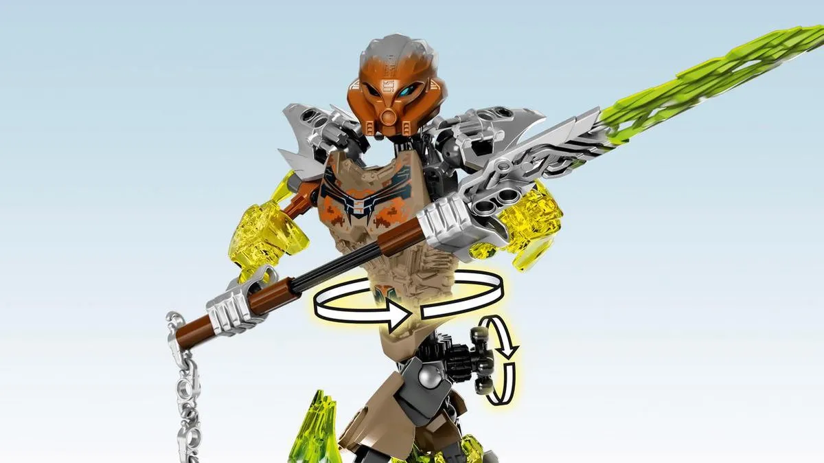 LEGO Bionicle Pohatu 71306 - 90 Stukken - Groen