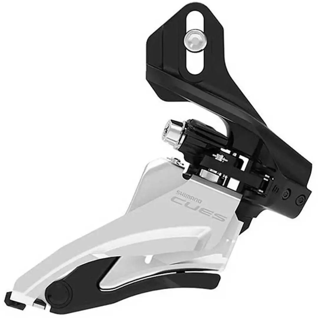 Shimano Cues Side Swing U4000-d Voorderailleur - 2x9-10s - Zilver