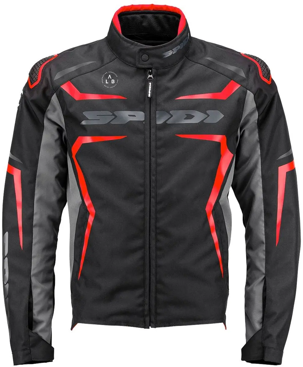 Spidi Race-Evo H2Out Jas Zwart Rood