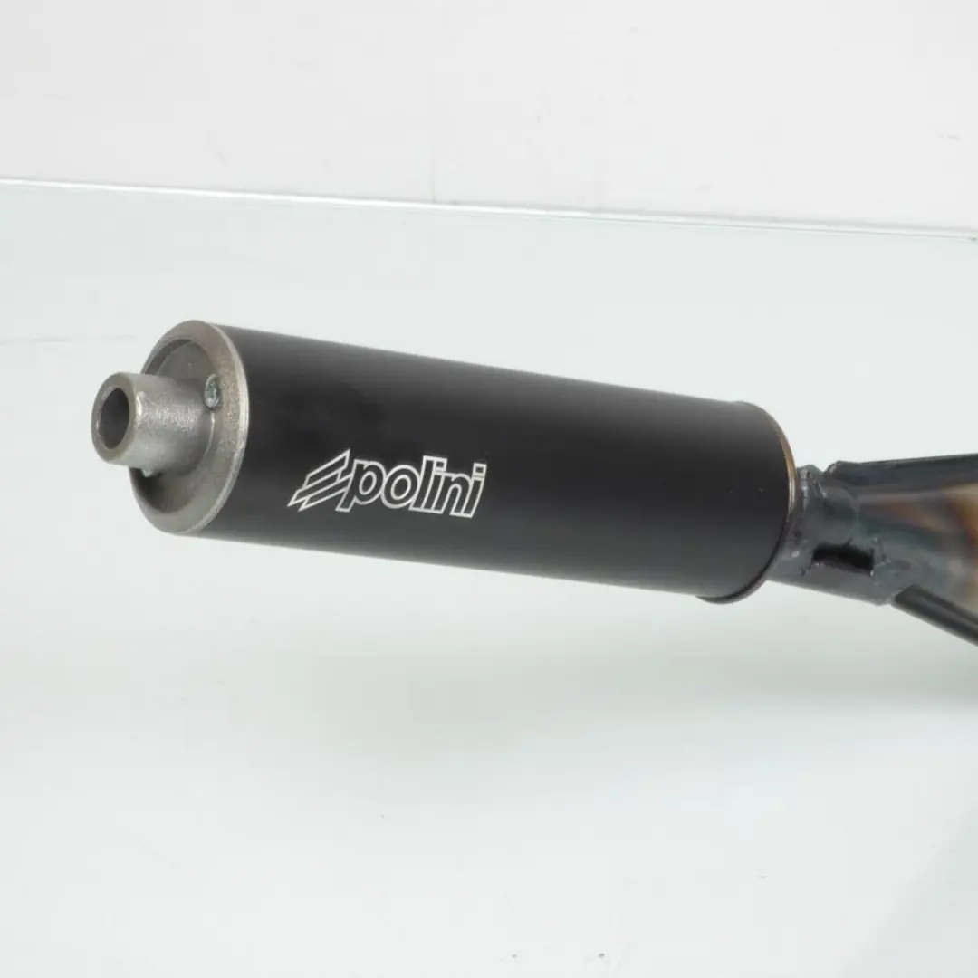 Polini Pot d'échappement Mobylette Piaggio 50 Ciao Country 200.0045 - Zwart