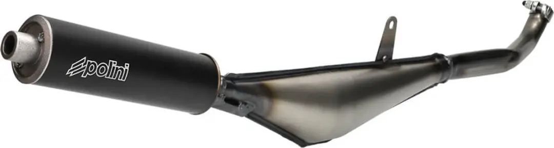 Polini Pot d'échappement Mobylette Piaggio 50 Ciao Country 200.0045 - Zwart - afbeelding 6 van 6