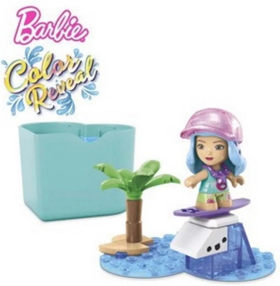 Barbie Color Reveal Mega Construx Bouwset