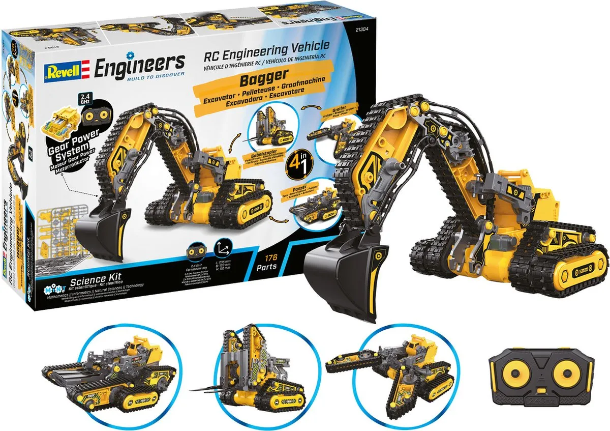 Revell 21304 RC Graafmachine Modelbouwpakket