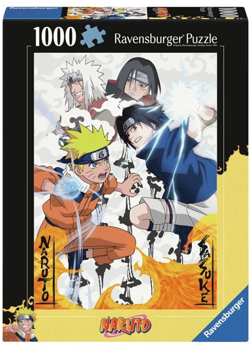 Ravensburger Naruto vs Sasuke Legpuzzel 1000 Stuks - 120006275