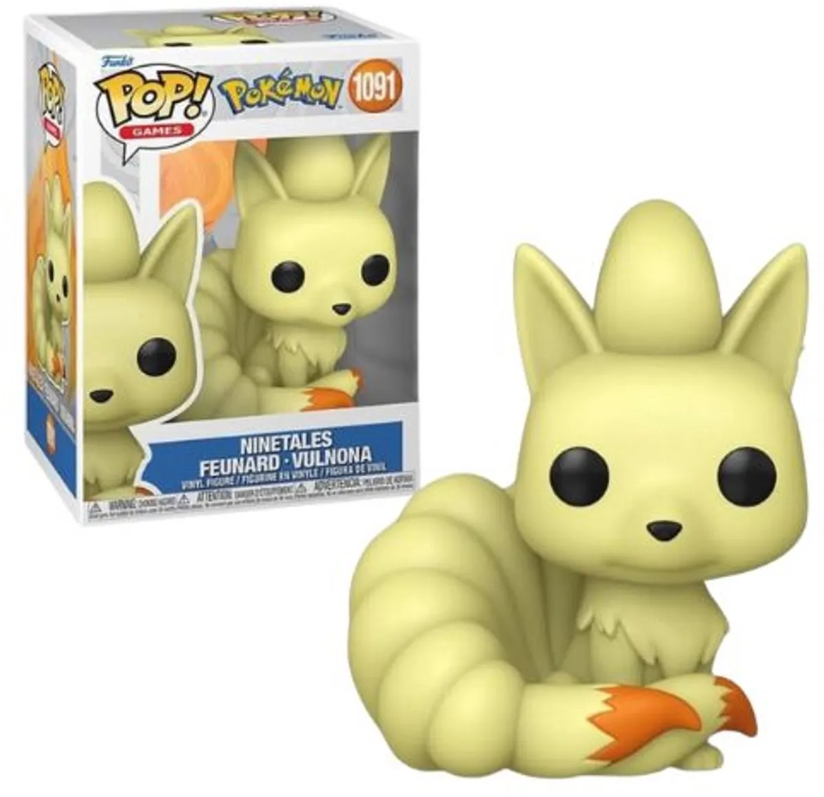 Funko Pokémon Ninetales Pop! Vinylfiguur 86366