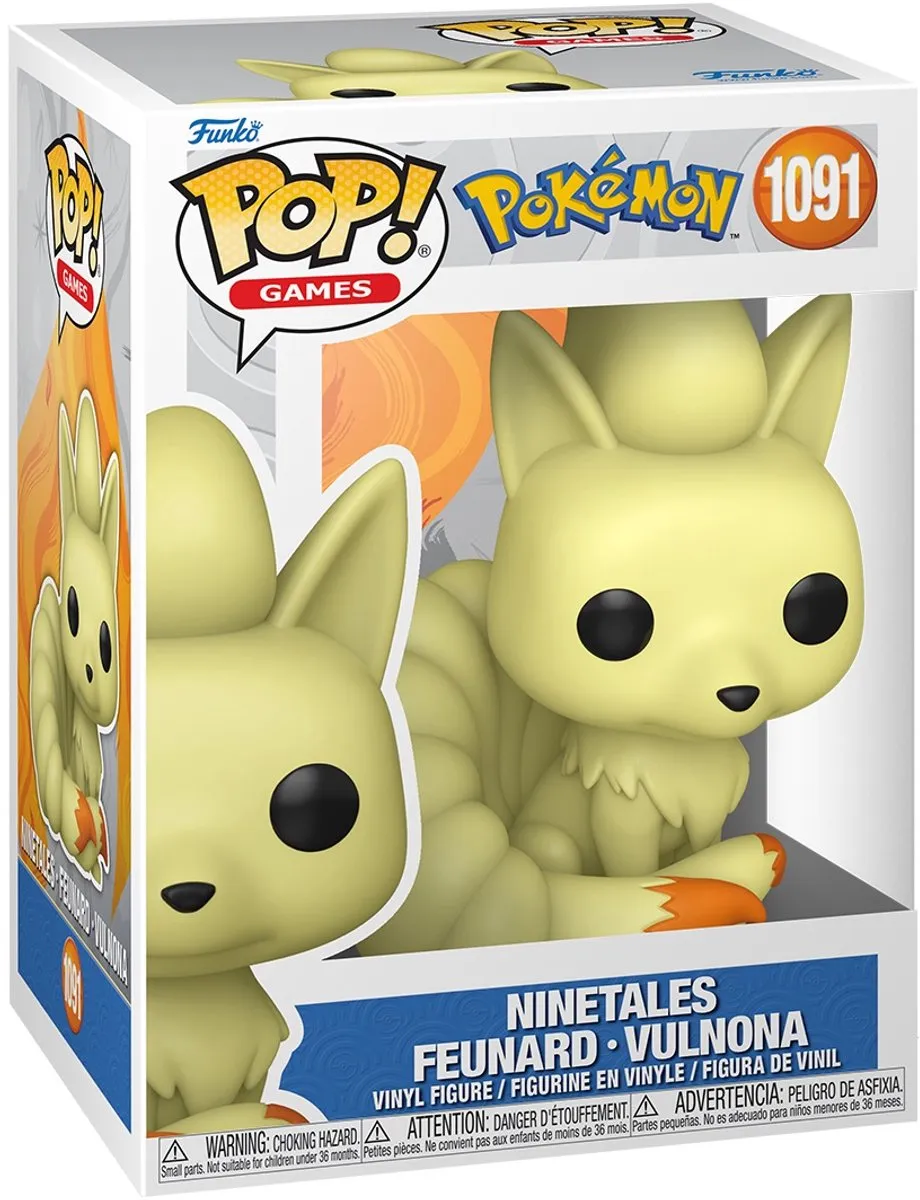 Funko Pokémon Ninetales Pop! Vinylfiguur 86366