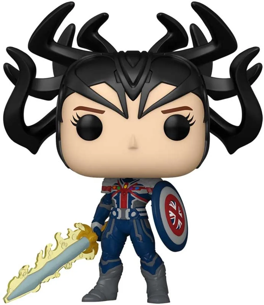 Funko Pop! Marvel What If...? Infinity Captain Carter #1464 - Multi