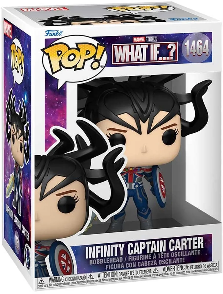 Funko Pop! Marvel What If...? Infinity Captain Carter #1464 - Multi