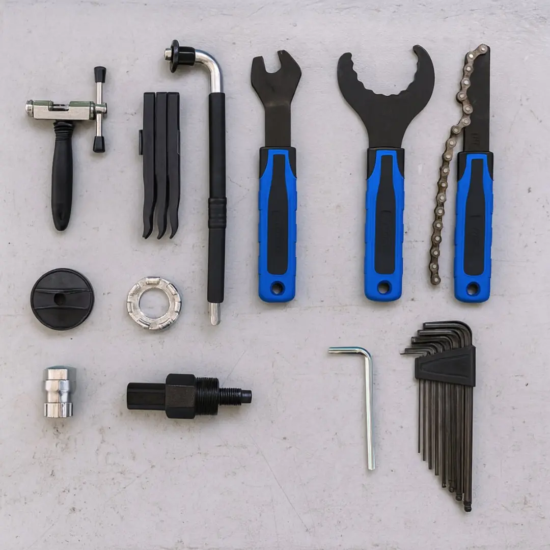 Kinzo Fiets Reparatieset 21-delig - Zwart - afbeelding 4 van 6