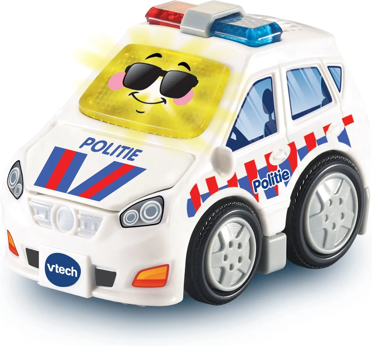 VTech Toet Toet Auto’s Pepijn Politie - Interactief Speelgoed - Wit