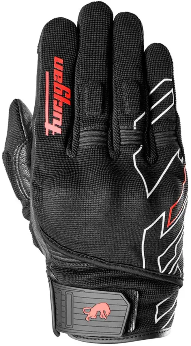 Furygan Jet Neon D3o® Zomerhandschoenen Zwart 2XL Man