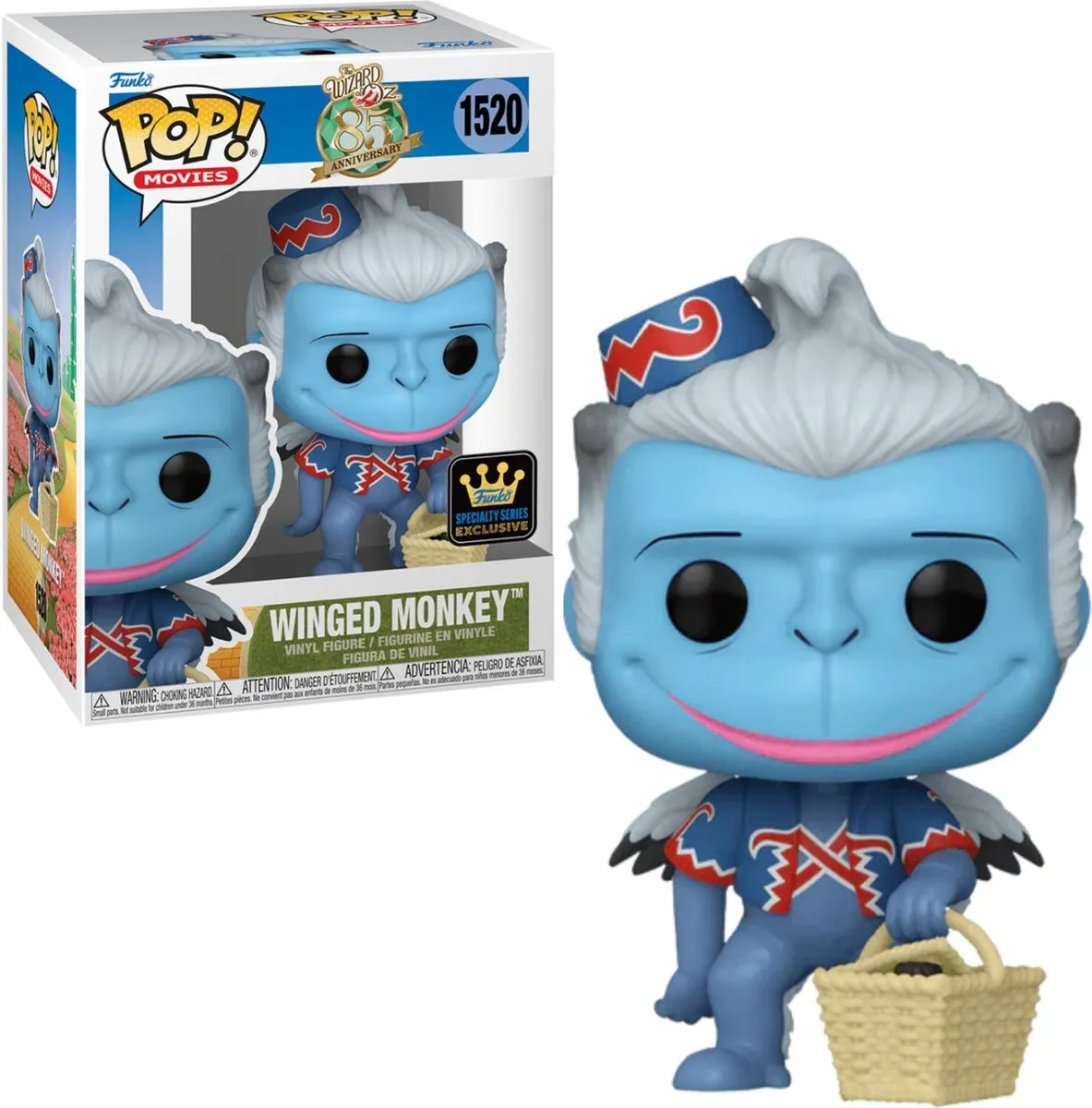 Funko Pop! The Wizard of Oz Winged Monkey 77423 - Vinyl Figuur - Multicolor