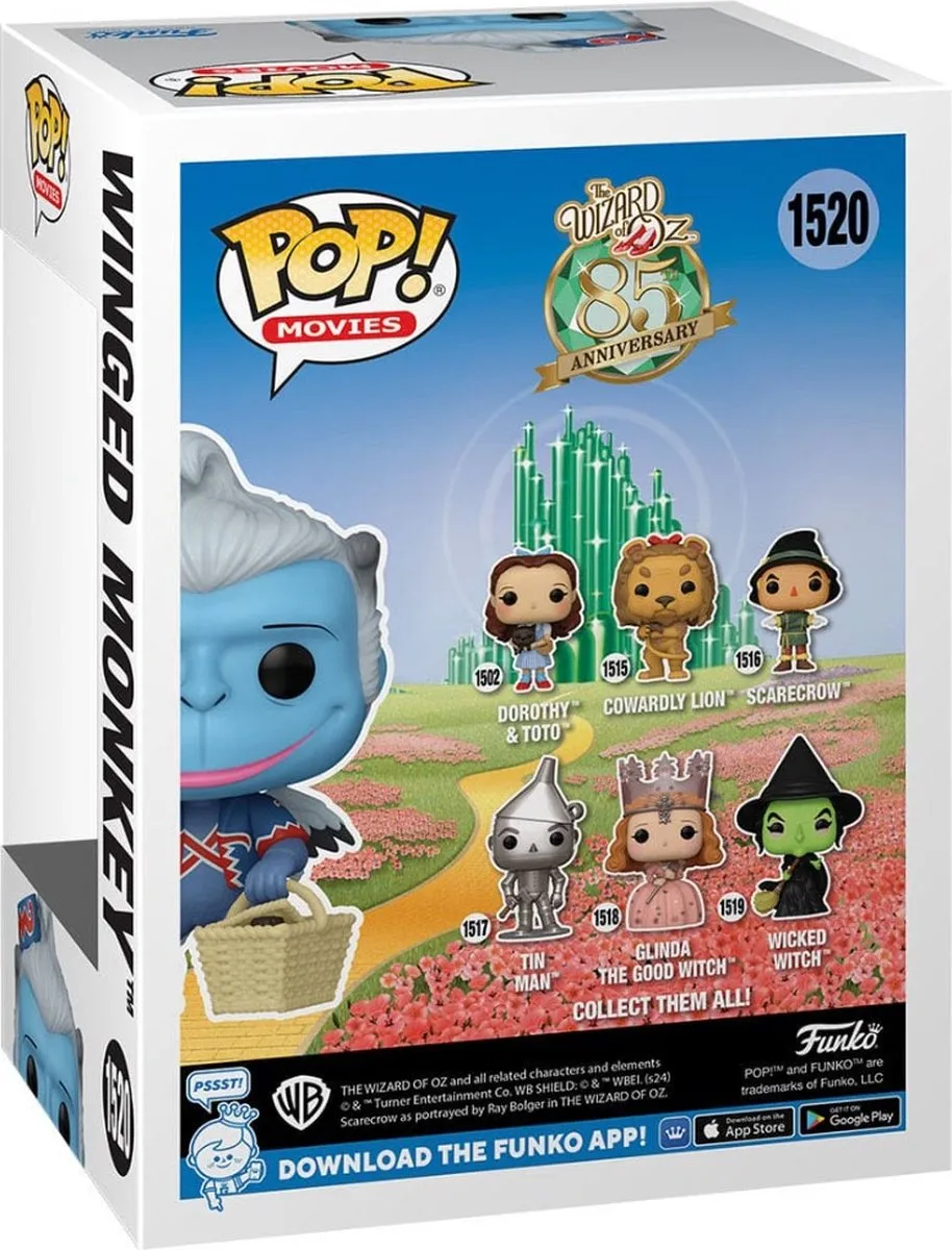 Funko Pop! The Wizard of Oz Winged Monkey 77423 - Vinyl Figuur - Multicolor