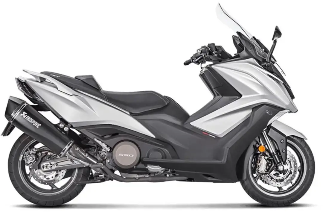 Akrapovic Line AK 550 S-KY5SO1-HRAASSBL Slip-on Uitlaatdemper - Zwart