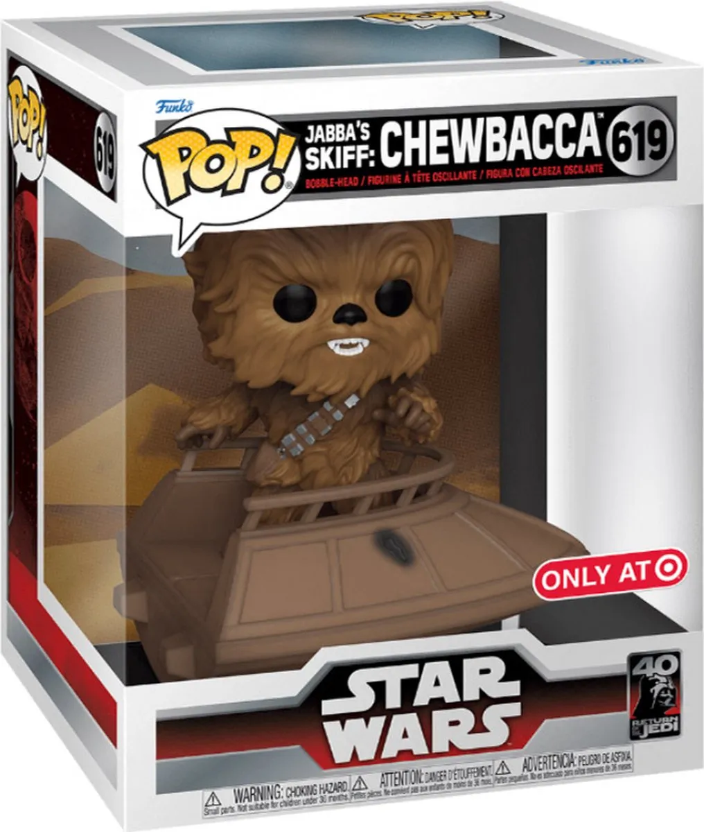 Funko Pop! Star Wars Jabba's Skiff Chewbacca #619