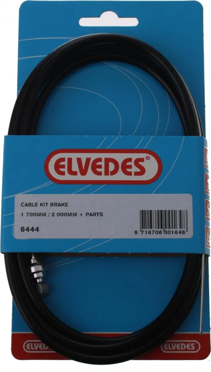 Elvedes Remkabelset Achter 6444 Universeel 1800/2000mm