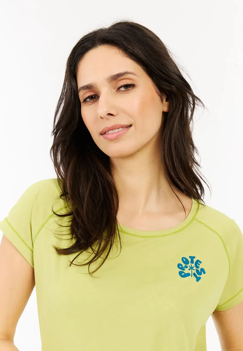 Protest Prtgia UV Shirt Dames - Sour Green - afbeelding 4 van 6