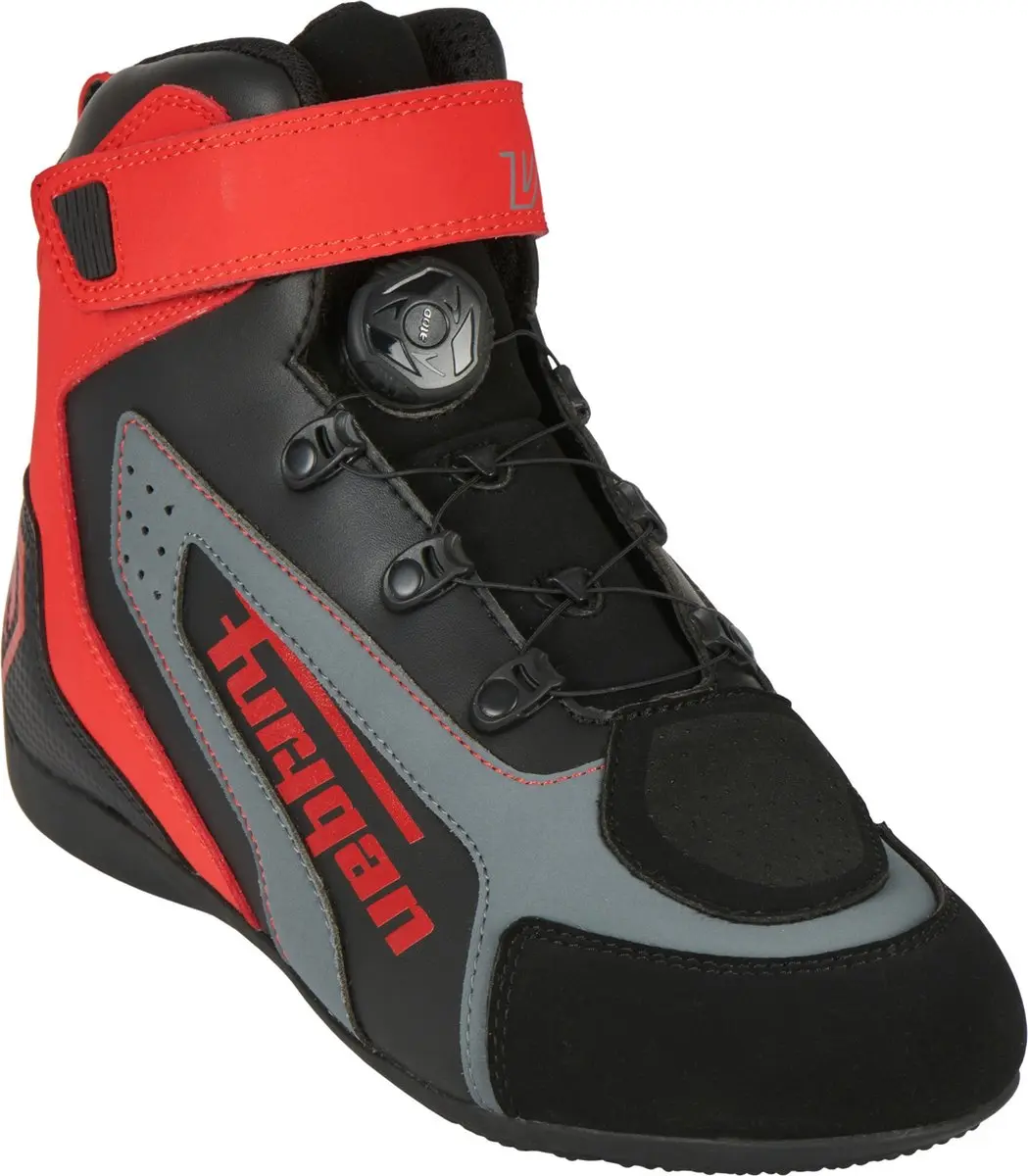 Furygan V4 Easy D3O Handschoenen - Zwart/Rood - afbeelding 5 van 5