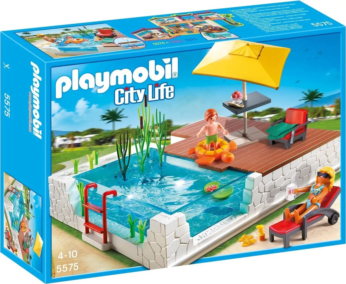 Playmobil Zwembad met terras 5575