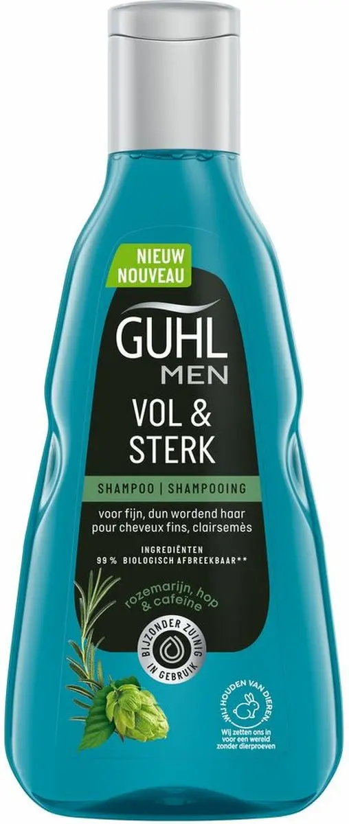 Guhl Shampoo Man Vol & Sterk 24x250ml