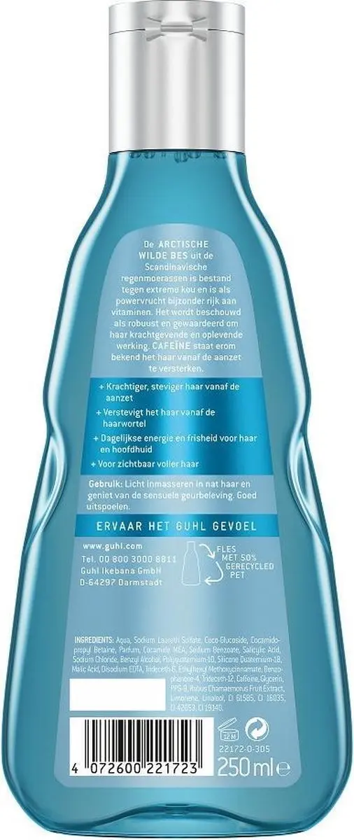 Guhl Shampoo Man Vol & Sterk 24x250ml