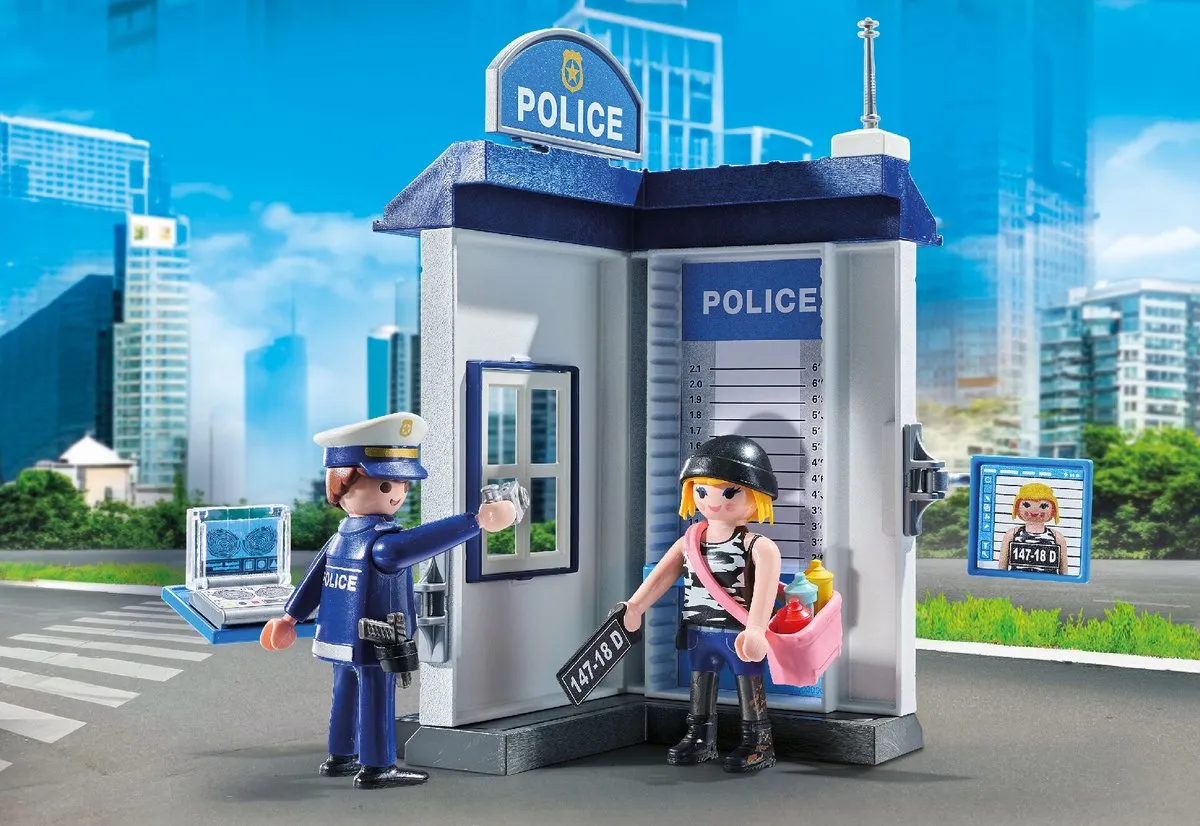 Playmobil Starter Pack Politie Verhoorkamer 71733 - Multicolor