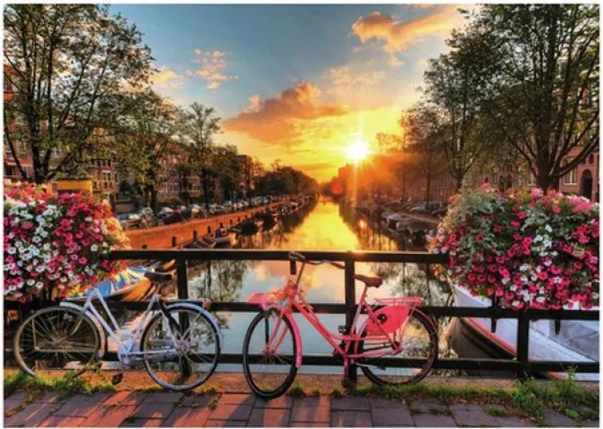 Ravensburger Fietsen Puzzel 1000 Stuks - Multicolor