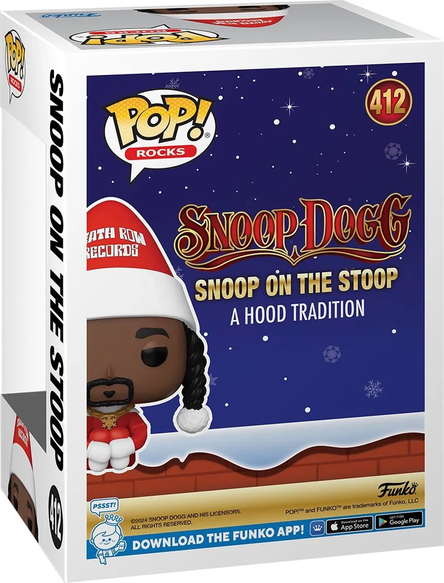 Funko Pop Snoop Dogg - Snoop on the Stoop #412 - 9,5 cm