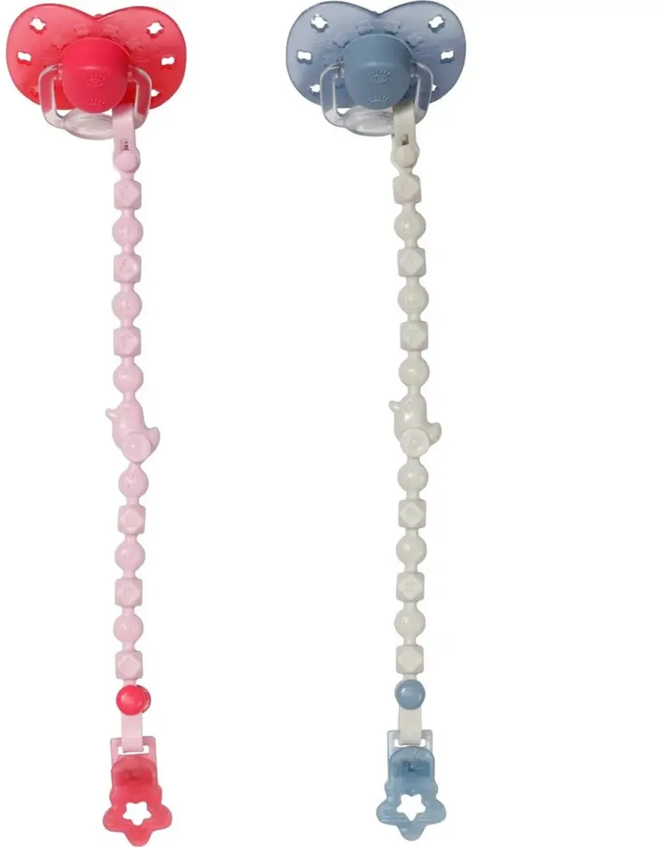 Baby Born Speen met Clip - 2 Stuks Multicolor