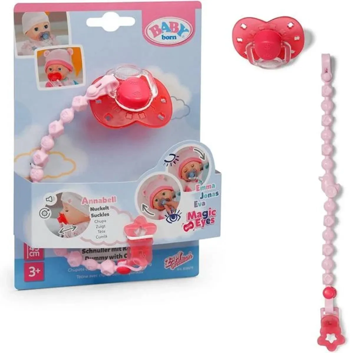 Baby Born Speen met Clip