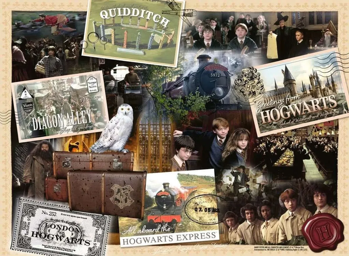Ravensburger Harry Potter XXL Puzzel Terug naar Zweinstein 300 Stuks