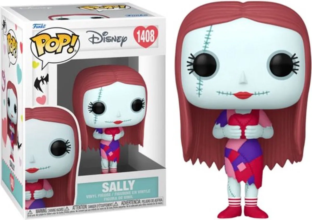 Funko The Nightmare Before Christmas Sally (Valentine) Pop! - Multicolor