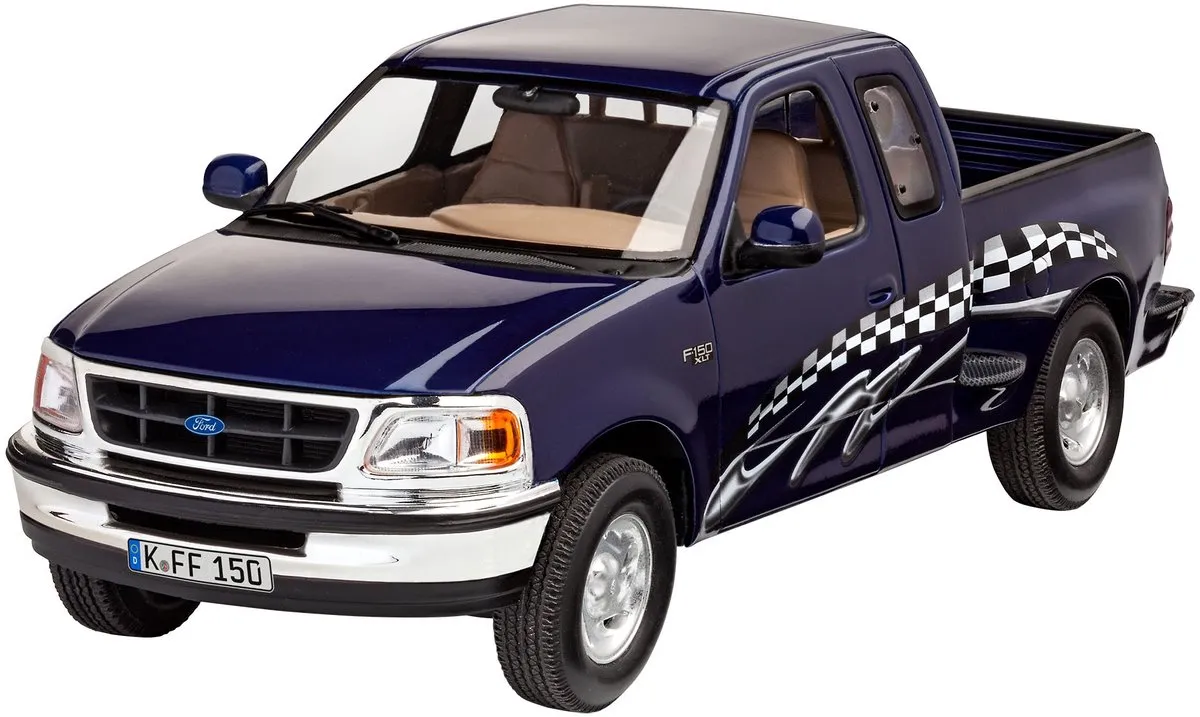 Revell 67045 ’97 Ford F-150 XLT Bouwpakket 1:25 - Blauw
