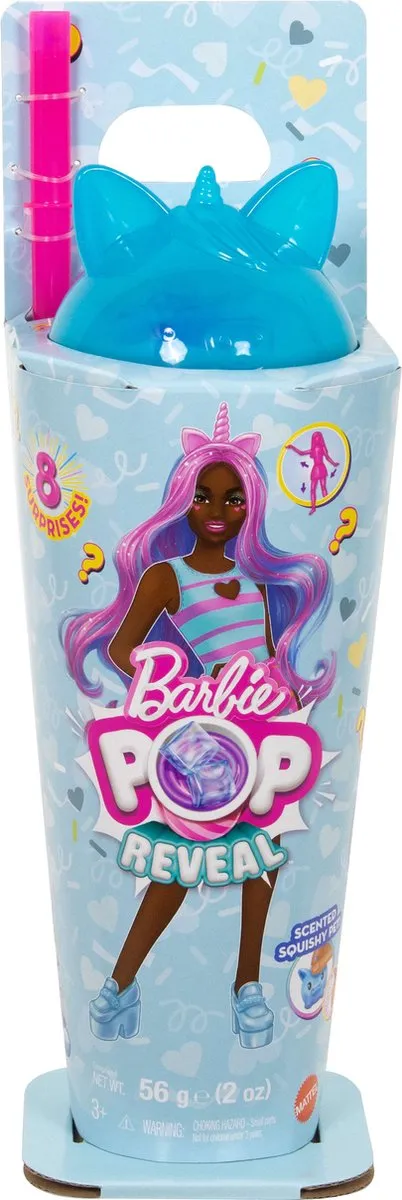Barbie Pop Reveal Pop 28cm - Meerkleurig