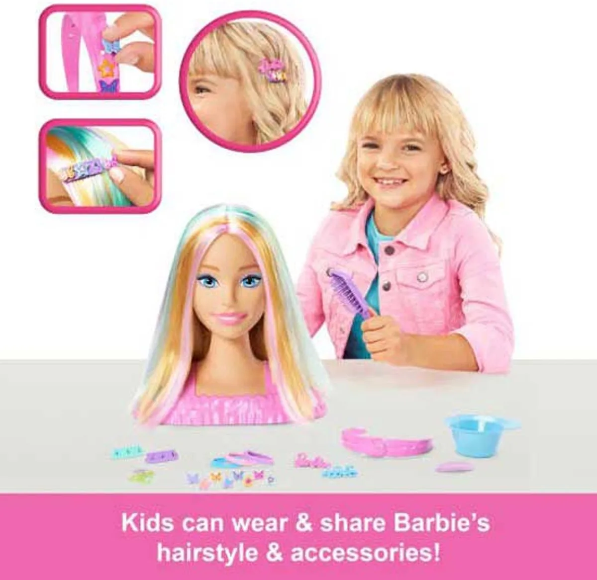 Barbie Kappop - Meerkleurig