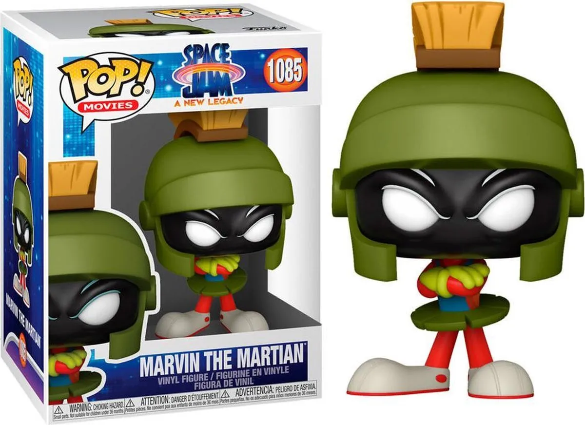 Funko Pop! Movies Space Jam 2 Marvin the Martian - Multicolor