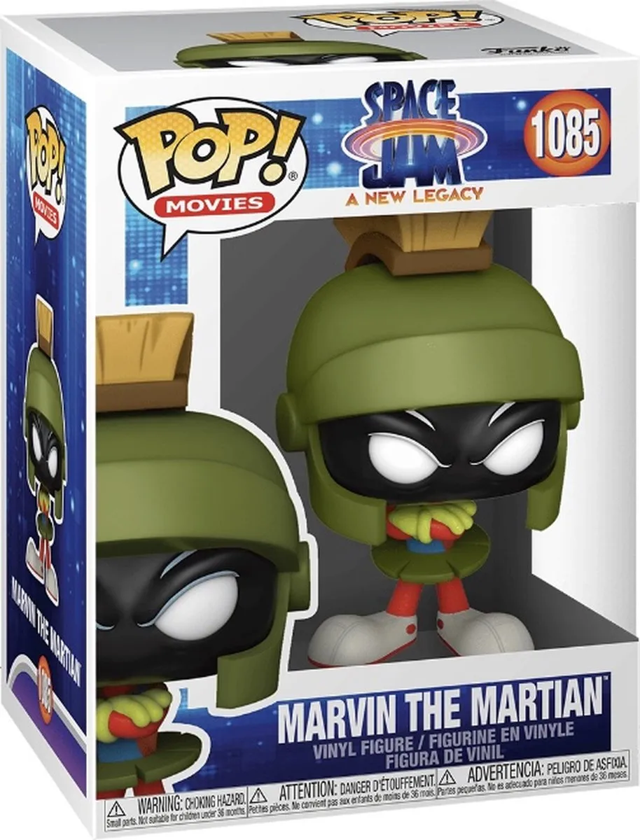 Funko Pop! Movies Space Jam 2 Marvin the Martian - Multicolor