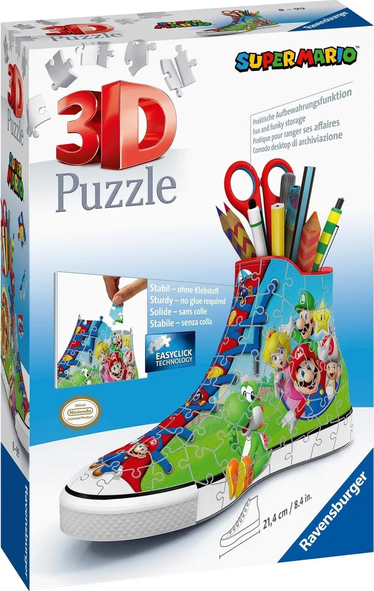 Ravensburger Super Mario 3D Puzzel 108 Stuks - 112678