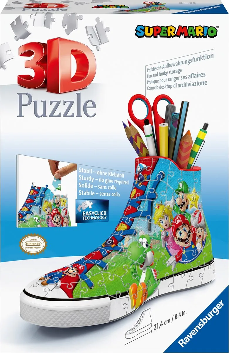 Ravensburger Super Mario 3D Puzzel 108 Stuks - 112678