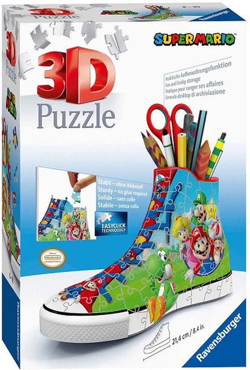 Ravensburger Super Mario 3D Puzzel 108 Stuks - 112678