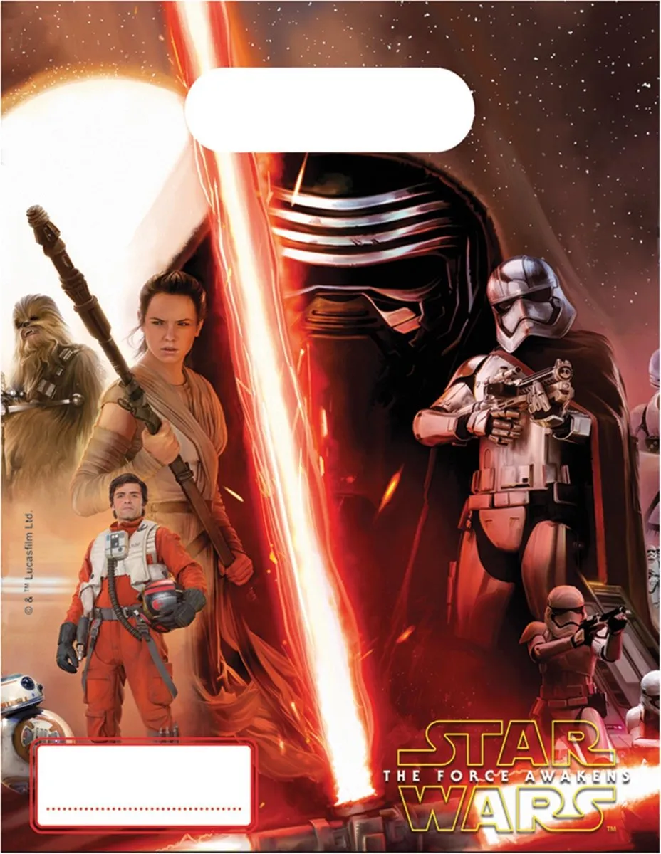 Star Wars The Force Awakens Uitdeelzakjes