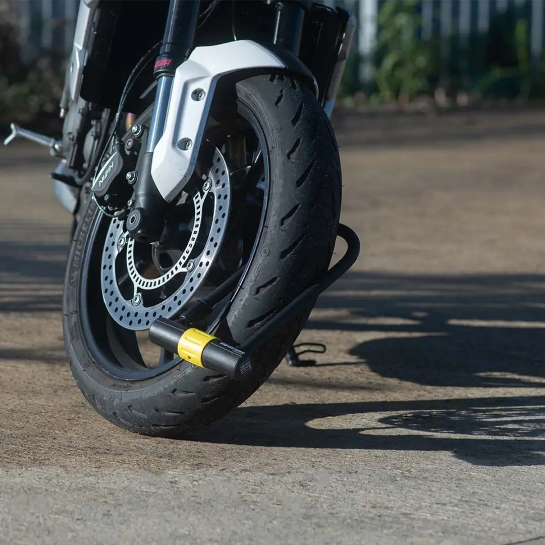 Oxford Magnum ART-4 Beugelslot 34cm - Fatbike/E-bike - Zwart/Geel - afbeelding 3 van 4