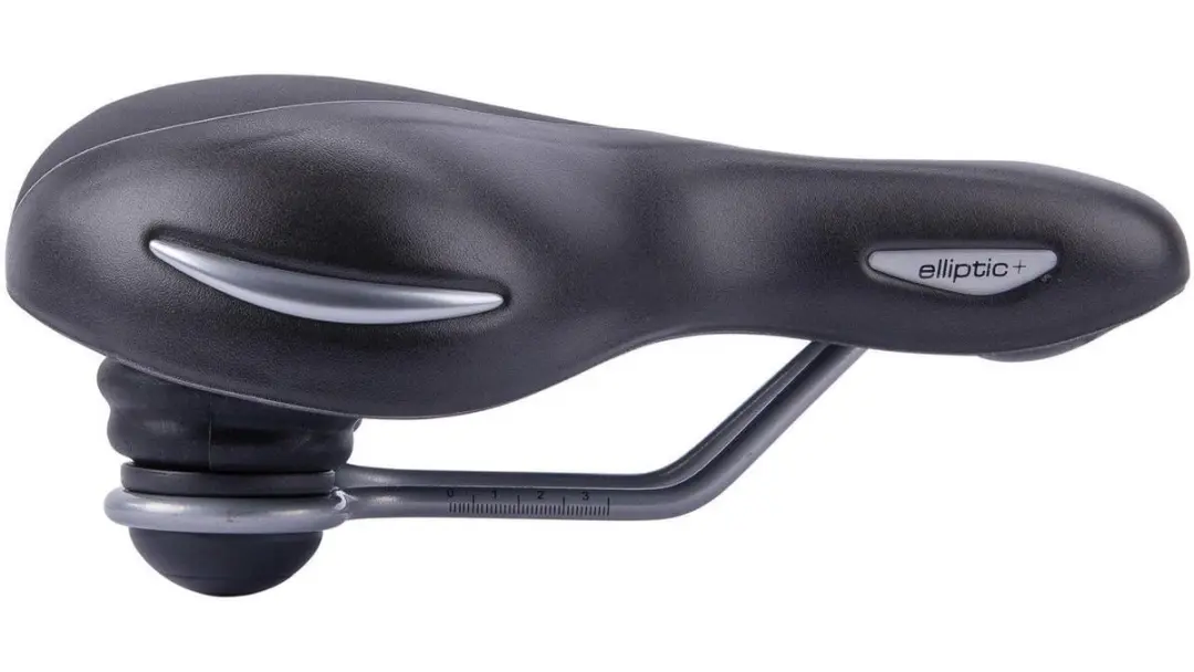 Contec Elliptic+ City/Tour Fietszadel Dames - Zwart - afbeelding 4 van 5